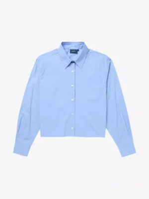 Denham Denham blouses & tunieken 02-25-01-40-031 kiri Blauw
