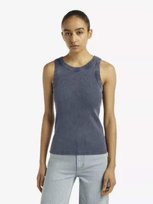 Denham Denham tshirts & tops 02-25-02-52-052 mits Blauw