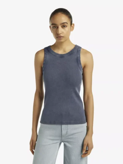 Denham Denham tshirts & tops 02-25-02-52-052 mits Blauw