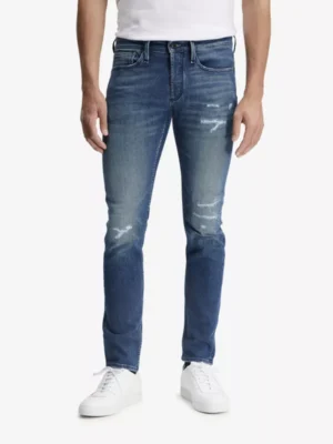 Denham Denham broeken Bolt brr Blauw