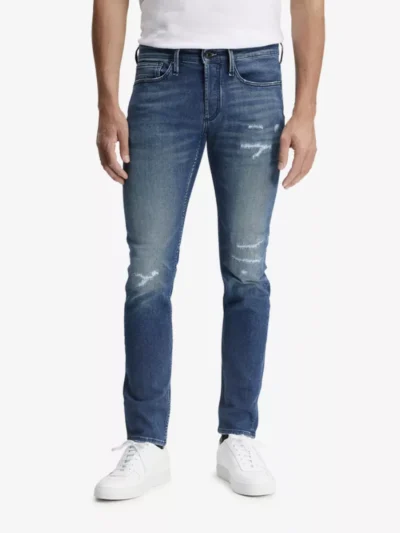 Denham Denham broeken Bolt brr Blauw