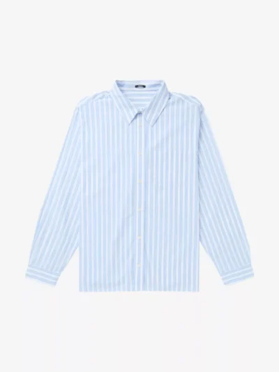 Denham Denham overhemden Noah shirt lcs Blauw