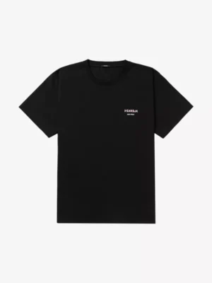 Denham Denham polo & tshirt Painter tee hcj Zwart