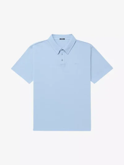 Denham Denham polo & tshirt Rich polo lp Blauw