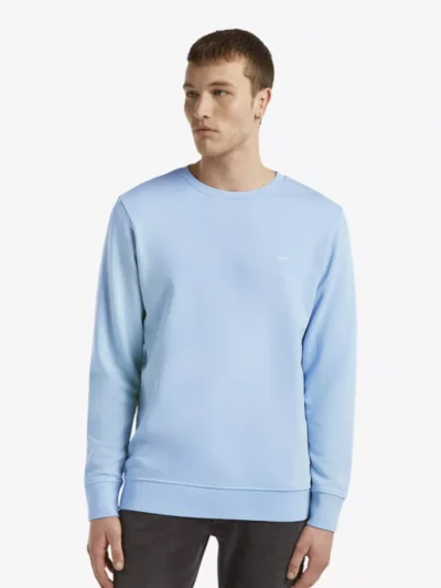 Denham Denham truien & vesten Scissor sweat cs Blauw