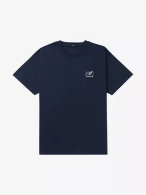 Denham Denham polo & tshirt Swallow tee cj Blauw
