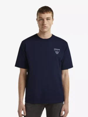 Denham Denham polo & tshirt Wave tee hcj Blauw