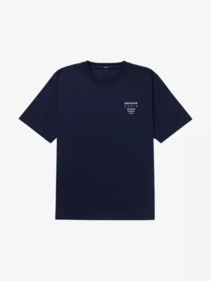 Denham Denham polo & tshirt Wave tee hcj Blauw