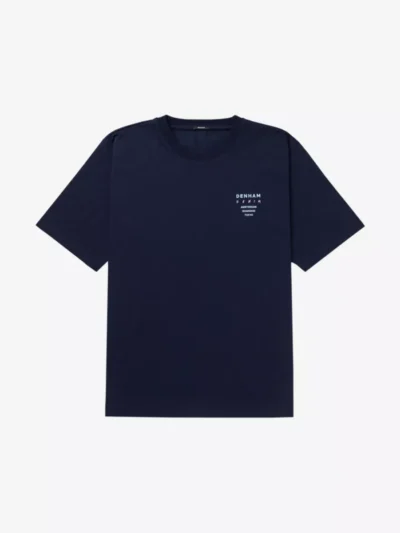 Denham Denham polo & tshirt Wave tee hcj Blauw