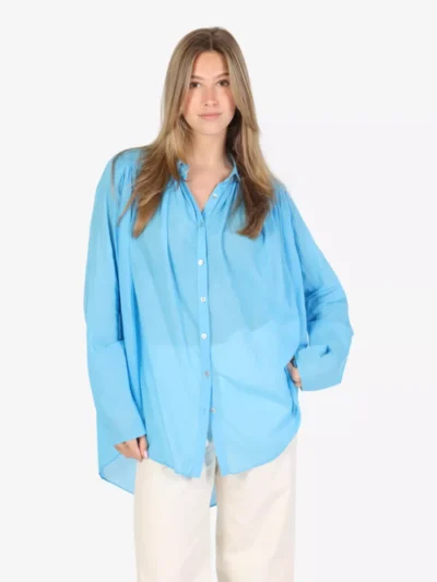 Devotion Devotion blouses & tunieken #025017g dimo Blauw