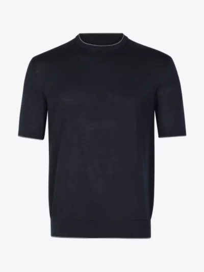 Doriani Cashmere Doriani Cashmere polo & tshirt 18381 b299 Blauw
