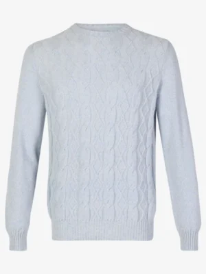 Doriani Cashmere Doriani Cashmere truien & vesten 7302 Blauw