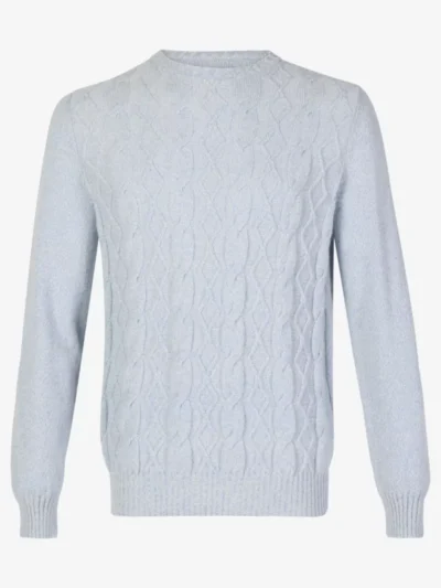 Doriani Cashmere Doriani Cashmere truien & vesten 7302 Blauw