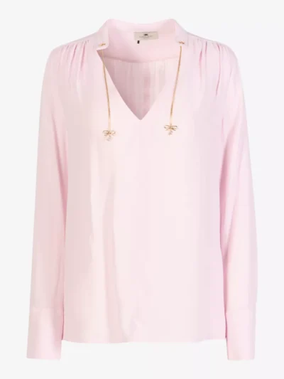 Elisabetta Franchi Elisabetta Franchi blouses & tunieken Ca08051e2 Roze