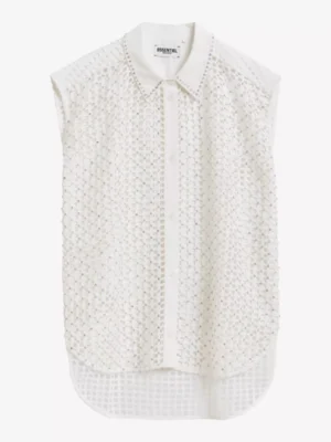 Essentiel Essentiel blouses & tunieken Harness Wit