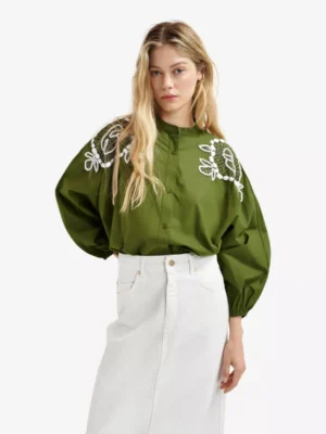 Essentiel Essentiel blouses & tunieken Hementine Beige