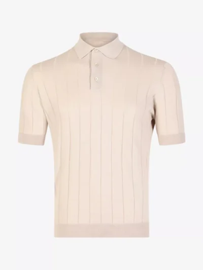 Filippo De Laurentiis Filippo De Laurentiis polo & tshirt Pl1mc cr14c Beige