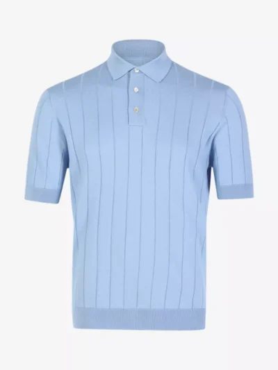 Filippo De Laurentiis Filippo De Laurentiis polo & tshirt Pl1mc cr14c Blauw