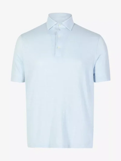 Filippo De Laurentiis Filippo De Laurentiis polo & tshirt Plmcparam jerlin Blauw