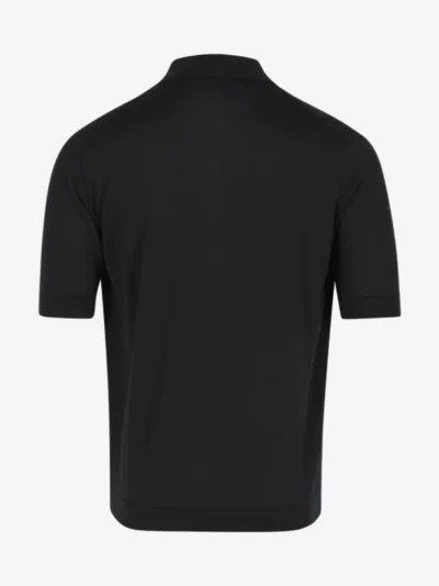 Filippo De Laurentiis Filippo De Laurentiis polo & tshirt Pz1mc su18r Zwart