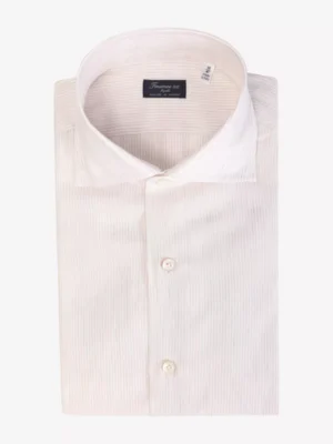Finamore Finamore overhemden 060020 Beige