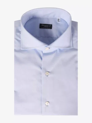 Finamore Finamore overhemden 140001 c0147 Blauw