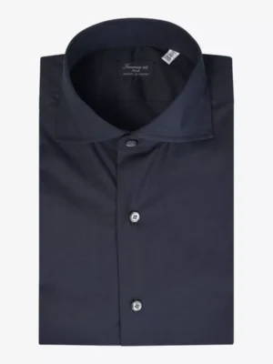 Finamore Finamore overhemden C0643 Blauw