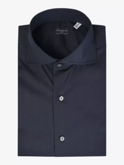 Finamore Finamore overhemden C0643 Blauw