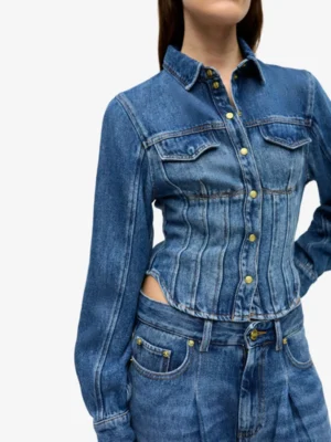 Ganni Ganni blouses & tunieken 1727 Blauw