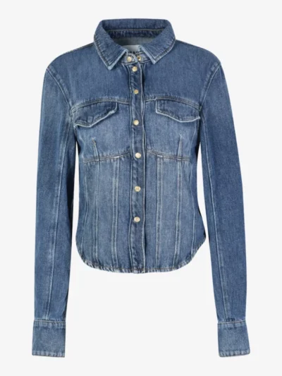 Ganni Ganni blouses & tunieken 1727 Blauw