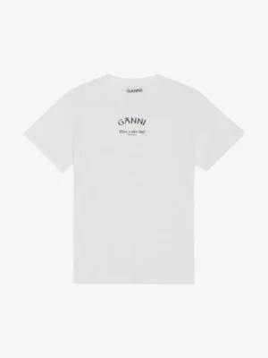 Ganni Ganni tshirts & tops 3561 Wit