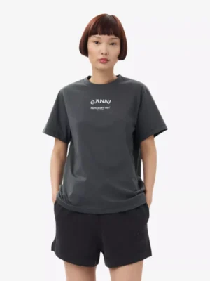 Ganni Ganni tshirts & tops 3590 Grijs