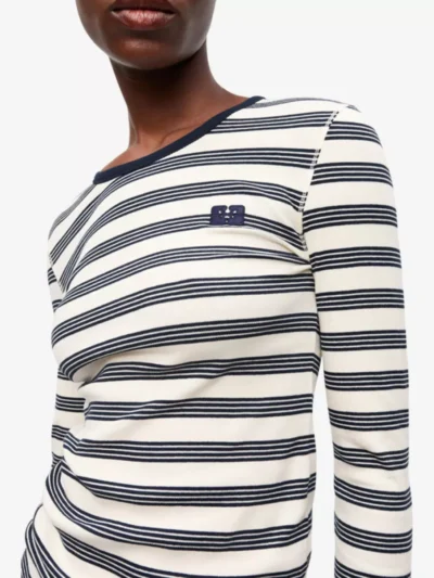 Ganni Ganni tshirts & tops 4145 Blauw