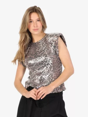 Ganni Ganni tshirts & tops 4182 Bruin