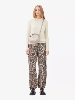 Ganni Ganni broeken F9356 Camel