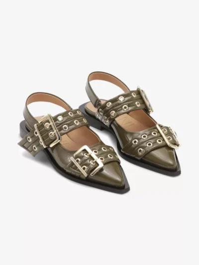 Ganni Ganni schoenen S2872 Beige