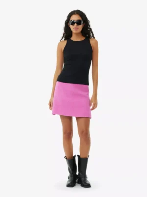 Ganni Ganni tshirts & tops T3898 Zwart