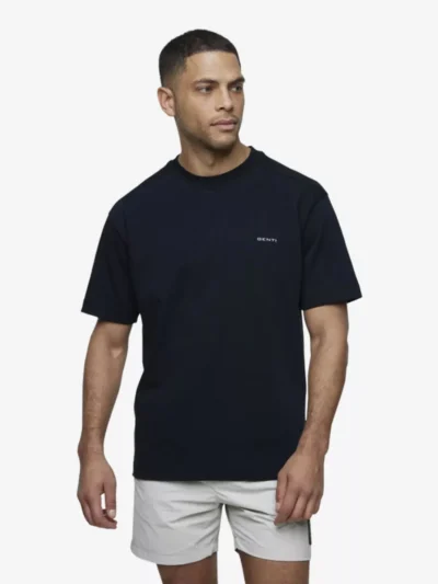 Genti Genti polo & tshirt J2053-1226 Zwart