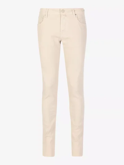 Jacob Cohen Jacob Cohen broeken Nick slim Beige