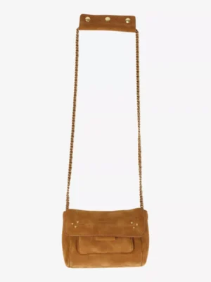 Jerome Dreyfuss Jerome Dreyfuss accessoires Lulu s suede Camel