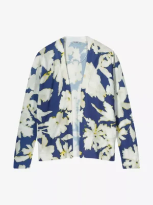 Kyra Kyra truien & vesten Flower gonja-s25 Blauw