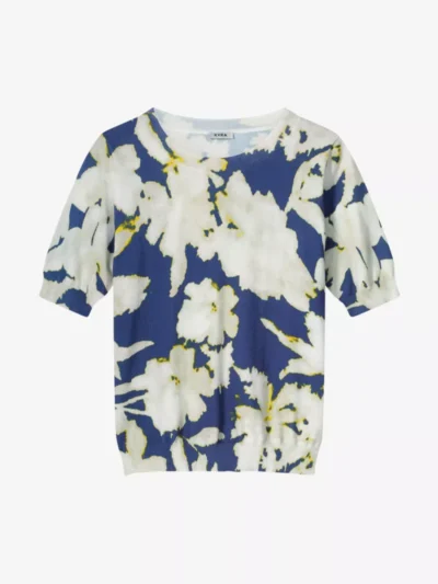 Kyra Kyra truien & vesten Flower gwen-s25 Blauw