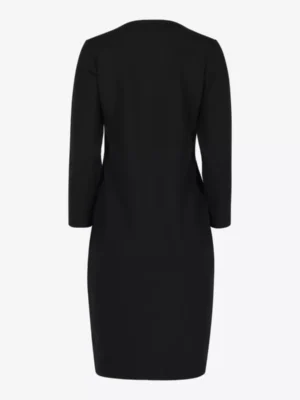 Kyra Kyra jurken Long sleeve cleo-w24 Zwart