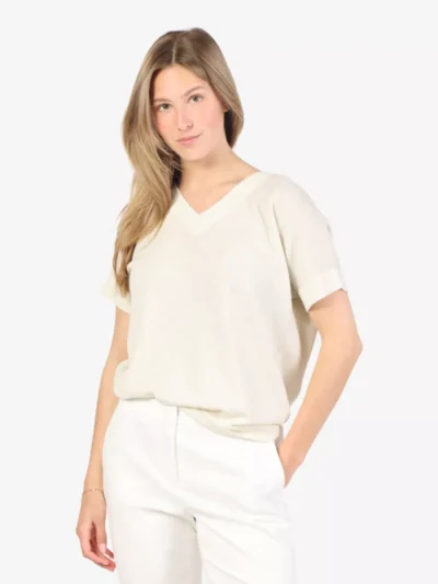 Kyra Kyra truien & vesten Lurex ezra-s25 Wit