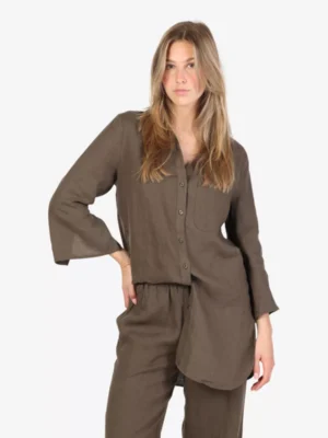 Kyra Kyra blouses & tunieken Mabel-s25 Beige