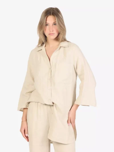 Kyra Kyra blouses & tunieken Mabel-s25 Beige
