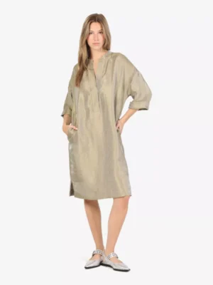 Kyra Kyra jurken Wyna-s25 Beige