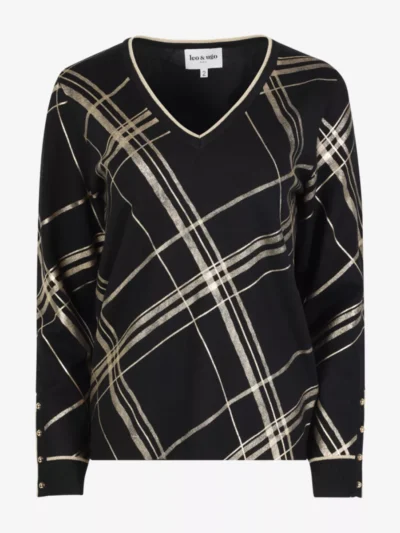 Leo & Ugo Leo & Ugo truien & vesten Aw486 Zwart