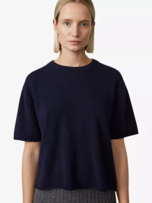 Lisa Yang Lisa Yang truien & vesten Cila tshirt Blauw
