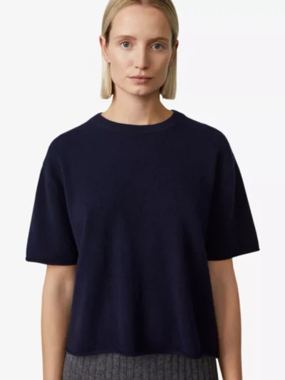 Lisa Yang Lisa Yang truien & vesten Cila tshirt Blauw